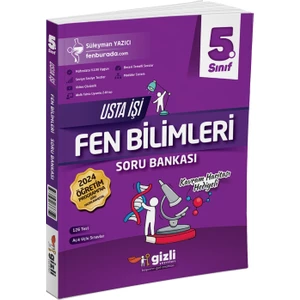 Gizli Yayınları 2025 5. Sınıf Fen Bilimleri Usta İşi Soru Bankası - Kavram Haritası