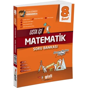 Gizli Yayınları 2025 8. Sınıf Matematik Usta İşi Soru Bankası - Kavram Haritası
