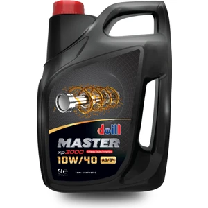 Master 10W-40 API SM/CF ACEA A3/B4 5 Litre Yarı Sentetik Motor Yağı (Üretim Yılı: 2024)
