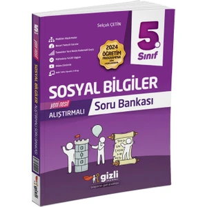 Gizli Yayınları 2025 5. Sınıf Sosyal Bilgiler Alıştırmalı Soru Bankası