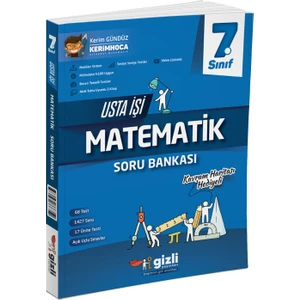 Gizli Yayınları 2025 7. Sınıf Matematik Usta İşi Soru Bankası - Kavram Haritası