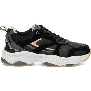 Interest Pu 4pr Siyah Kadın Sneaker