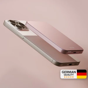 By Deji Magsafe Powerbank 5000 mAh 20w Hızlı Taşınabilir Şarj Cihazı Batarya iPhone 12 13 14 15 16 Pro Max Mini - Pembe
