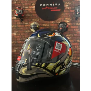 Ls2 Rapıd 2 Spox Mavi-Gri Kask