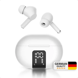 by Deji Pro LED Göstergeli Kablosuz Bluetooth Kulaklık, HiFi, HD 4 Mikrofon, ENC, Derin Bas