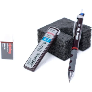 Oppland Kırtasiye Rotring Tikky 2b Uçlu Kalem Orijinal Silgi Hediyeli 0.7 mm Ergonomik Dayanıklı Set