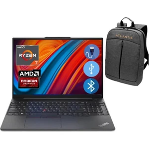 E16 Thınkpad 21JT0017TX ATL43 RYZEN7-7730U 40GB 1TB M.2 SSD 16" FDOS Taşınabilir Bilgisayar + ÇANTA