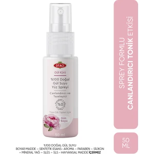 Gül Kürü Gül Suyu Yüz Spreyi 50ml