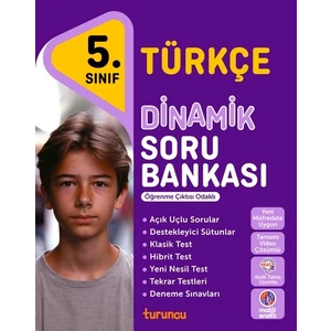 Tudem 2025 5. Sınıf Türkçe Dinamik Soru Bankası Yeni Müfredat