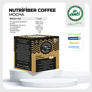 Ella Nutri Fiber Coffee Mocha 8in1 Fonksiyonel Kahve 10 Saşe
