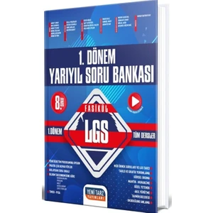 Yeni Tarz Yayınları 8. Sınıf Lgs Fasikül Yarıyıl Soru Bankası