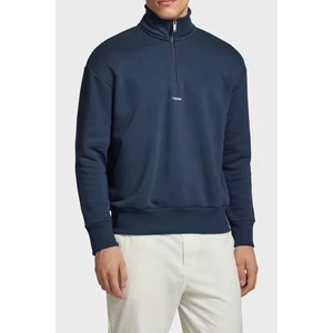 Calvin Klein Pamuklu Yarım Fermuarlı Dik Yaka Sweat K10K113569PPK Erkek Sweat K10K113569 Ppk