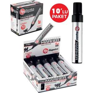 Jumbo Koli Kalemi Siyah K-4924 10'lu Paket