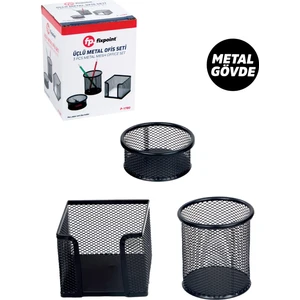 Metal 3lü Ofis Seti P-1780 Fixpoint