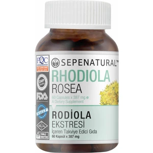 Sepe Natural Sepe Natural Rhodiola Rosea & B Vitamin Komplex 60 Kapsül X 387Mg