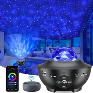 ANAWAY SHOPPİNG LED Yıldız Projektör Lambası, Yıldızlı Gece Lambası, Okyanus Dalgası