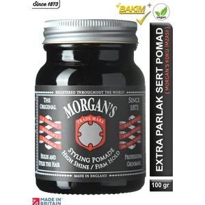 Morgan's Pomade Styling Pomade Slick Extra Firm Hold - Extra Sert Tutucu Şekillendirici Pomad 100 gr