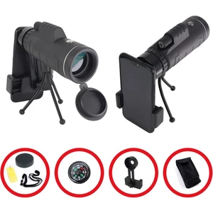SKYPAL ST-201M 40X60 Monoküler Tripodlu Dürbün Taşıma Çantası ve Mobil Aparat