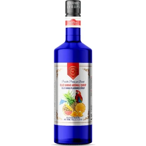 Nish Kahve Nish Blue Hawai Aromalı Şurup 700 ml - Cam Şişe