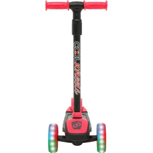 Cool Wheels Twist 3 + Yüksekliği Ayarlanabilir Işıklı Scooter Pembe FR58048