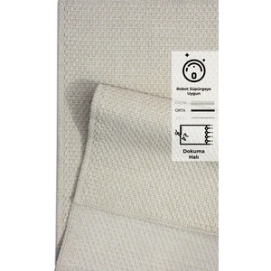 Modern Jüt Yolluk Halı Rusticana 3106 Naturel Örme Kilim160x350