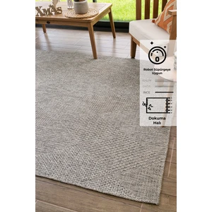 Rusticana 3104 Naturel Jüt Halı Modern Örme Kilim120x180