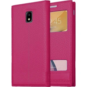 Samsung Galaxy J3 Pro Uyumlu Pencereli Kapaklı Magnum Kılıf