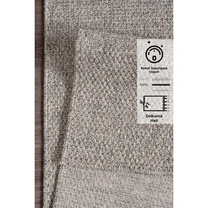 Modern Jüt Yolluk Halı Rusticana 3103 Naturel Örme Kilim100x150