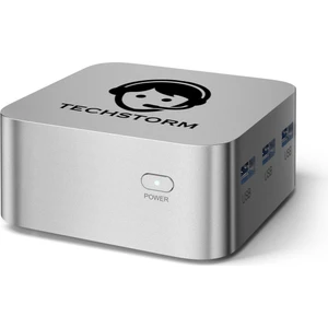 SilverPort Pro Intel N100 16gb Ram DDR5 500GB Rom WIN11 Pro 2xethernet 3xhdmı Wifi 6 BT 5.2 Win11 Pro Mini Pc