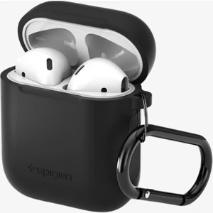 AirPods (2. nesil) / (1.nesil) Kılıf Silicone Fit (Silikon) Black - 066CS24808