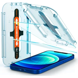 iPhone 12 / 12 Pro ile Uyumlu Cam Ekran Koruyucu Kolay Kurulum GLAS.tR EZ Fit Slim HD (2 Adet) - AGL01801