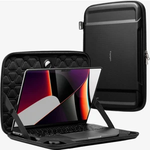 MacBook Pro 14'' Uyumlu Taşıma Çantası Rugged Armor Pro Pouch Black - AFA04270