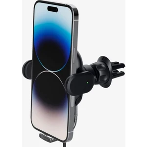 MagFit Air Vent Araç içi Telefon Tutucu + Manyetik Kablosuz Şarj Cihazı iPhone için MagSafe özellikli OneTap UTS12W - ACP01279