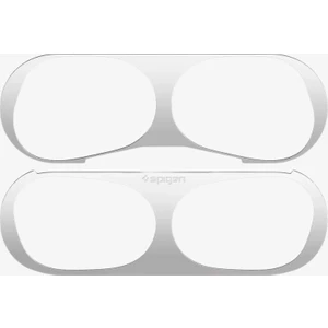 AirPods Pro / Pro (2. nesil) Kapak İçi Kir / Toz Önleyici Shine Shield (2 Adet) Metal Silver - ASD01137
