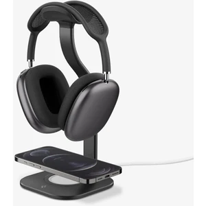 MagFit iPhone & AirPods Max için MagSafe özellikli Şarj Standı (MagSafe Şarj Dahil Değildir) Black S380 - AMP02818