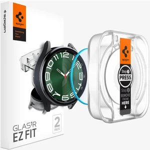 Galaxy Watch 6 (47mm) Cam Ekran Koruyucu Kolay Kurulum GLAS.tR EZ Fit Slim HD (2 Adet) - AGL07066