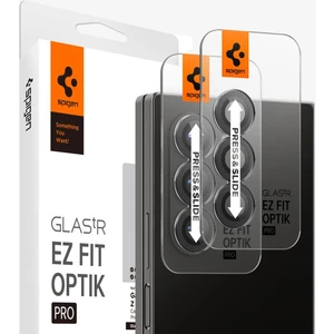 Galaxy Z Fold 6 Kamera Lens Camı Koruyucu Kolay Kurulum GLAS.tR EZ Fit Optik Pro (2 Adet) Black - AGL07970