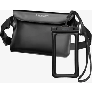 Aqua Shield WaterProof iPX8 Sertifikalı Su Geçirmez 2in1 Bel Çantası + Kılıf A621 Black - AMP04533
