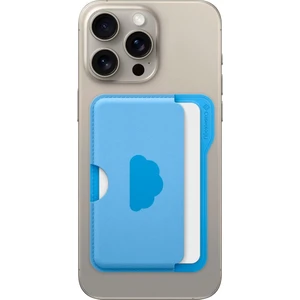 Caseology iPhone için MagSafe özellikli 3 Kartlı Manyetik Cüzdan Folder Pop Sky Blue Cloud - AFA07499