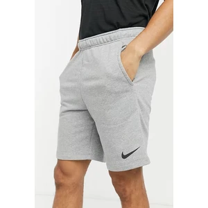 Training Dri Fit Fleece Shorts Gray Erkek Fransız Havlu Kumaş Spor Şort Gri