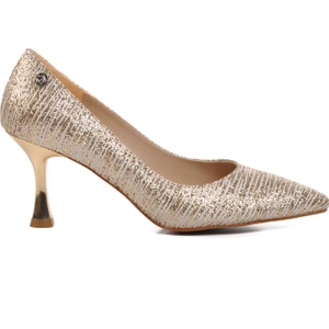 Pierre Cardin PC-54049 Altın Kadın Topuklu Ayakkabı