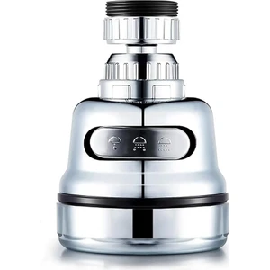 Dişi Erkek Tasarruflu Musluk Başlığı Hareketli Mutfak Batarya Ucu