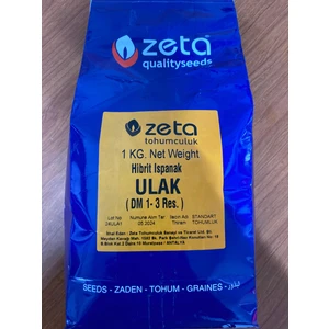 Zeta Tohumculuk Hibrit Ispanak Ulak Tohumu 1kg