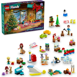 LEGO® Friends Yılbaşı Takvimi 2024 42637 - 6 Yaş ve Üzeri Çocuklar Için 5 Karakter ve 3 Hayvan Minifigürü Içeren Yaratıcı Oyuncak Yapım Seti (272 Parça)