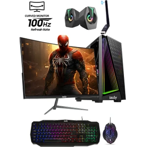 Cosmic X i5-3470 16GB 512GB SSD RX580 8GB 256 Bit 24'' Oyuncu Masaüstü Bilgisayarı