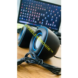 Ata Elektronik Kablolu 2.0 Mini USB Hoparlör Bilgisayar Laptop Speaker Ses Sistemi