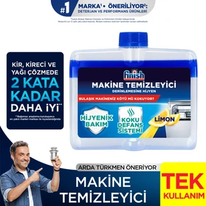 Bulaşık Makinesi Temizleyici Sıvı 250 ml Limon
