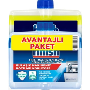 Bulaşık Makinesi Deterjanı Makine Temizleyici Sıvı 2x250 ml