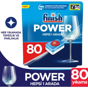 Hepsi Bir Arada Bulaşık Makinesi Deterjanı Tableti 80 Yıkama