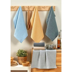 6 Lı Set Buldan Mutfak Kurulama Bezi, Peçete, El Bezi (40X60)